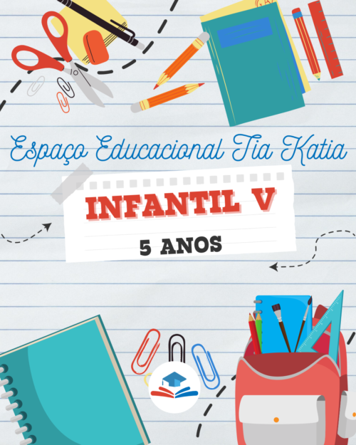 *5 ANOS KIT INFANTIL V - DE LIVROS - TIA KATIA