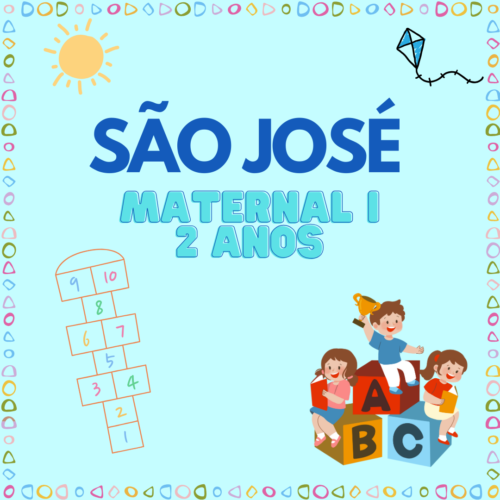 *KIT DE LIVROS - MATERNAL I (2 ANOS) - EDUCANDÁRIO SÃO JOSÉ