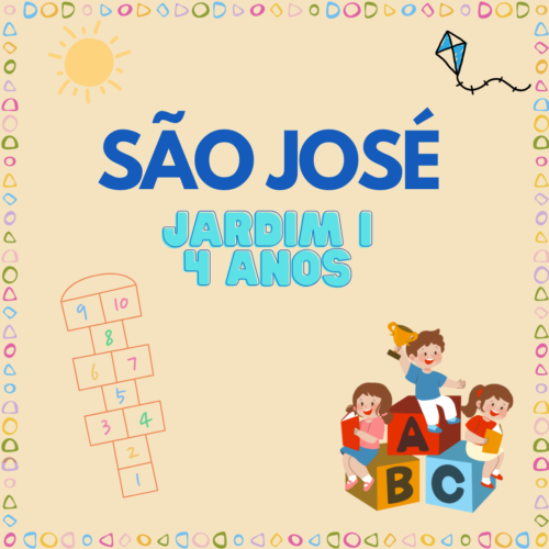 *KIT DE LIVROS - JARDIM I (4 ANOS) - EDUCANDÁRIO SÃO JOSÉ