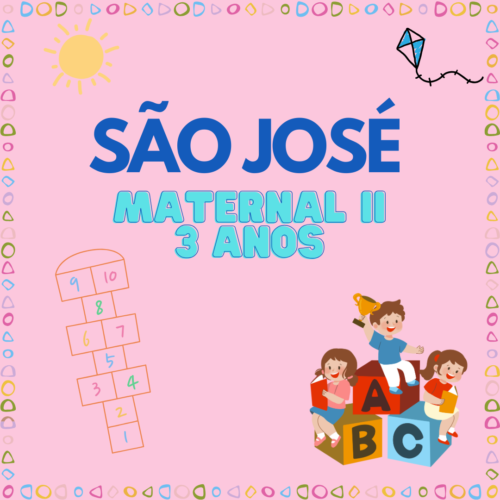 *KIT DE LIVROS - MATERNAL II (3 ANOS) - EDUCANDÁRIO SÃO JOSÉ