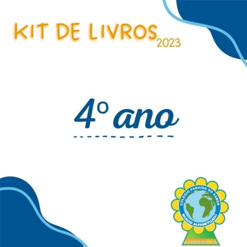 4° ANO - PARAISO DO SABER