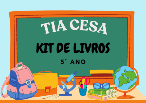 KIT DE LIVROS -  5º ANO - TIA CESA