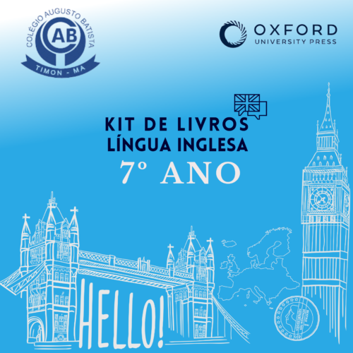 KIT DE LIVROS - 7º ANO - AUGUSTO BATISTA