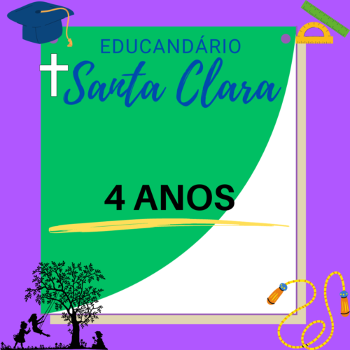 *KIT DE LIVROS  - 4 ANOS - EDUCANDÁRIO SANTA CLARA