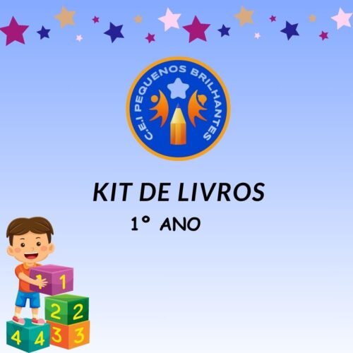 1° ANO - KIT DE LIVROS - PEQUENOS BRILHANTES