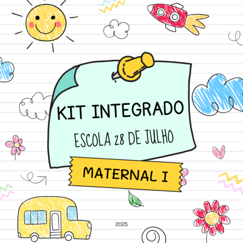 *MATERNAL I (2 ANOS) - KIT DE LIVROS - 28 DE JULHO