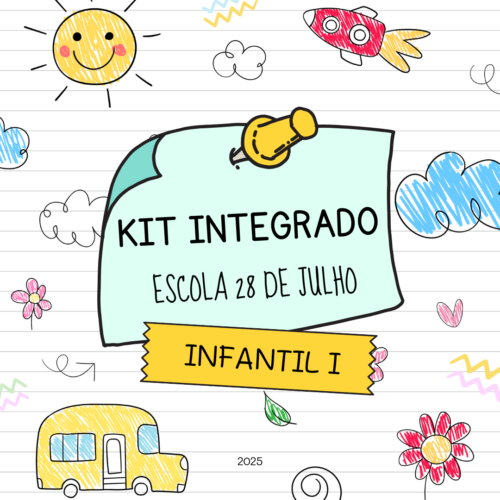 *INFANTIL I (4 ANOS) - KIT DE LIVROS - 28 DE JULHO