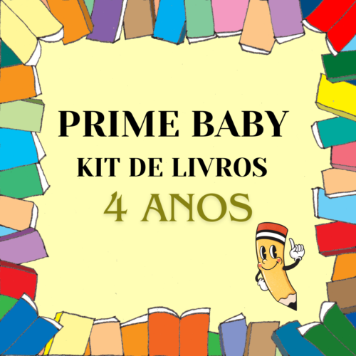 NIVEL III - KIT DE LIVROS - 4 ANOS - PRIME BABY