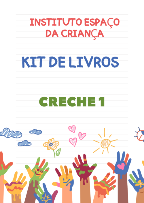 *CRECHE 1 – KIT DE LIVROS – ESPACO DA CRIANCA