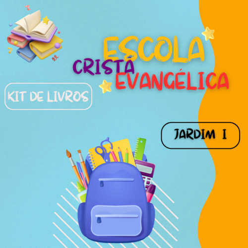 *4 ANOS JARDIM I - KIT DE LIVROS - CRISTÃ EVANGÉLICA