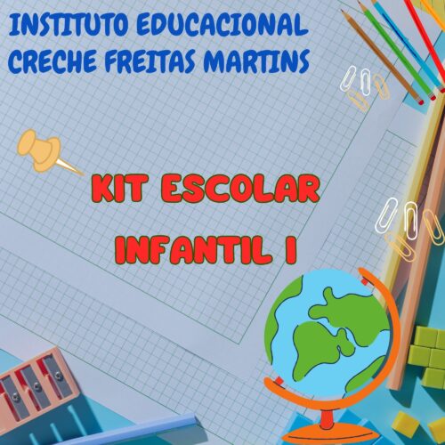 * PRÉ I - 04 ANO - KIT DE LIVROS - CRECHE FREITAS MARTINS