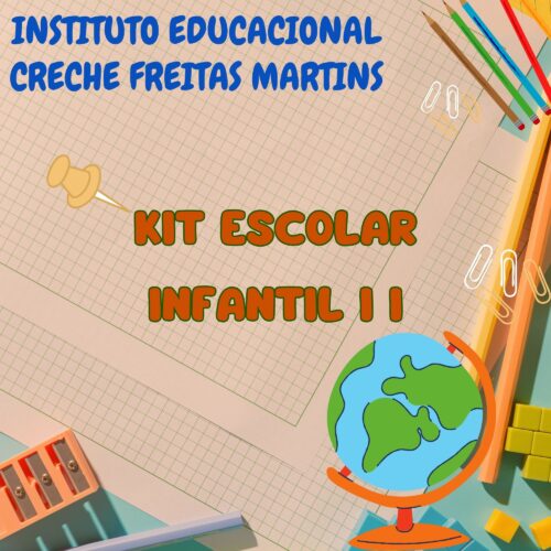* PRÉ II - 05 ANO - KIT DE LIVROS - CRECHE FREITAS MARTINS