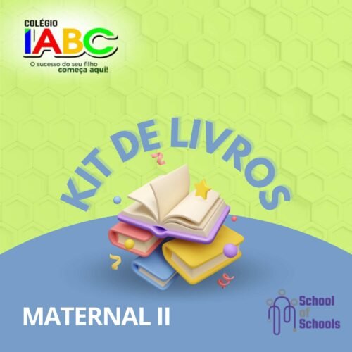 *MATERNAL II - 3 ANOS - KIT DE LIVROS - IABC