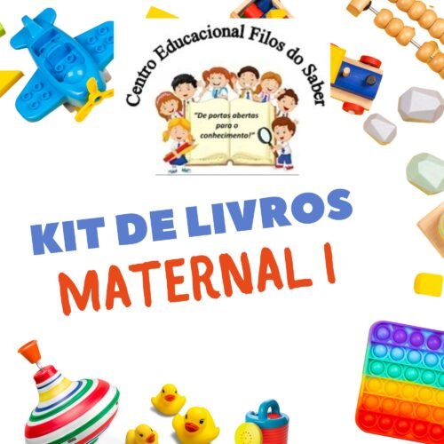 * MATERNAL I - KIT DE LIVROS - FILOS DO SABER