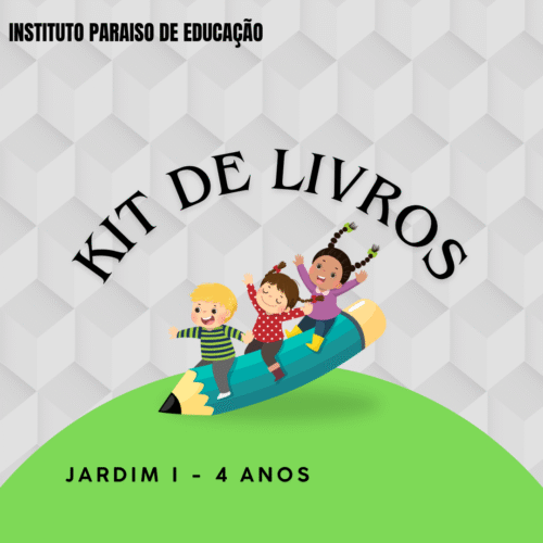 *4 ANOS JARDIM I - KIT DE LIVROS - PARAISO DE EDUCAÇÃO
