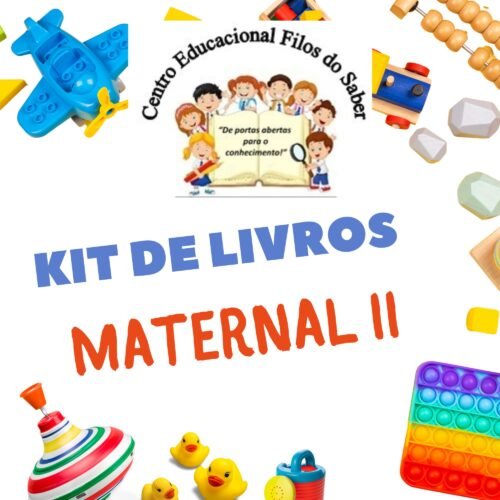 * MATERNAL II - KIT DE LIVROS - FILOS DO SABER