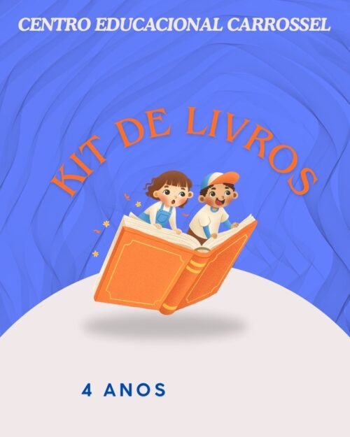 *4 ANOS - KIT DE LIVROS - CARROSSEL