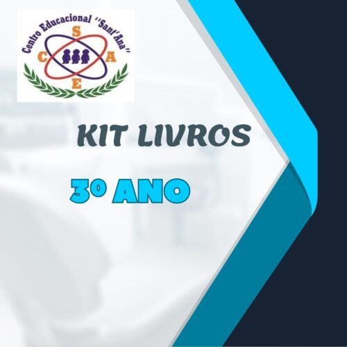 3º ANO - KIT DE LIVROS - CENTRO EDUCACIONAL SANT'ANA