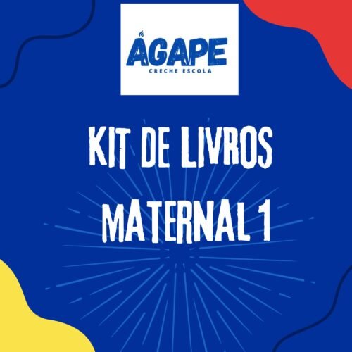 *MATERNAL I - KIT DE LIVRO- CRECHE ESCOLA ÁGAPE