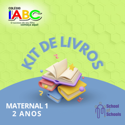 *MATERNAL I – 2 ANOS – KIT DE LIVROS – IABC