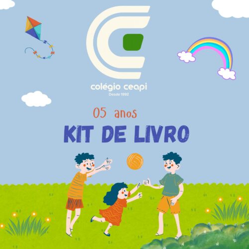 * 05 ANOS - KIT DE LIVRO - CENTRO DE APRENDIZAGEM INTEGRADA - CEAPI