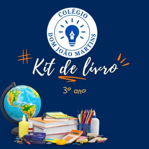 3º ANO - KIT DE LIVRO - COLÉGIO DOM JOÃO MARTINS