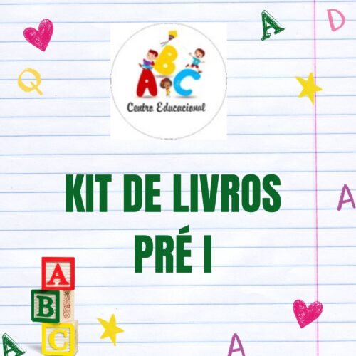 * PRÉ I- KIT DE LIVROS - CENTRO EDUCACIONAL ABC