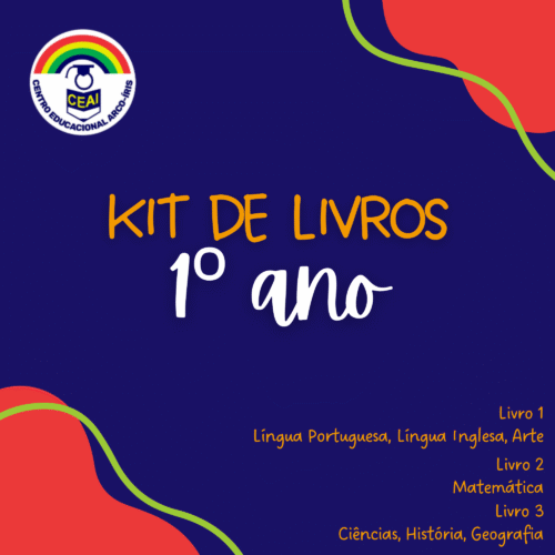 1º ANO - KIT DE LIVROS - ARCO ÍRIS