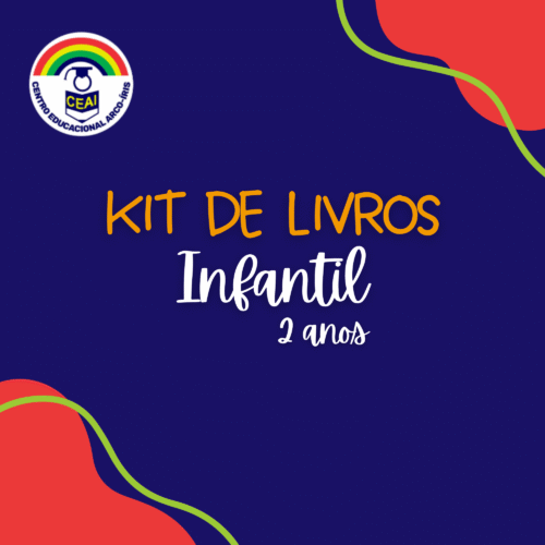 *INFANTIL (2 ANOS)  – KIT DE LIVROS – ARCO ÍRIS