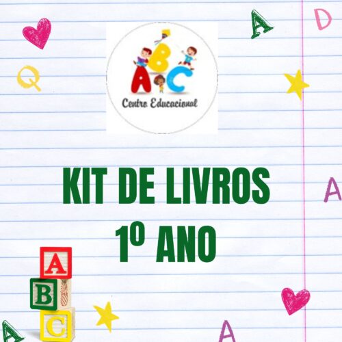 1º ANO - KIT DE LIVROS - CENTRO EDUCACIONAL ABC