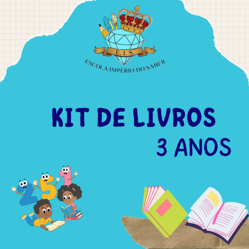 *3 ANOS - KIT DE LIVROS - IMPÉRIO DO SABER